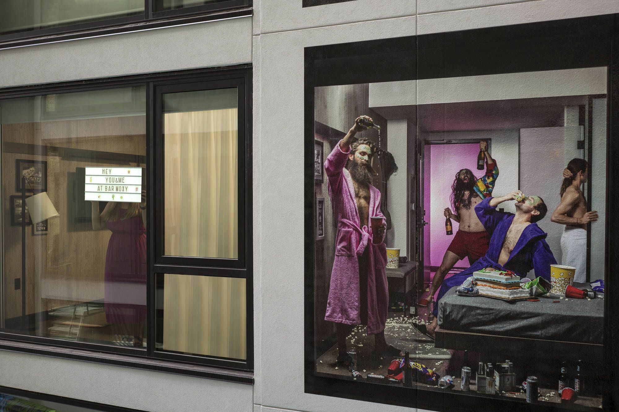 Hotel Moxy Chicago Downtown Exterior foto